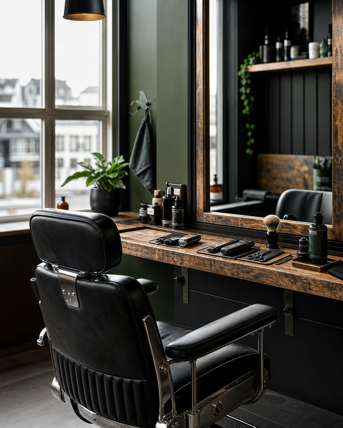 Áhöld og vörur á Effect Barbershop